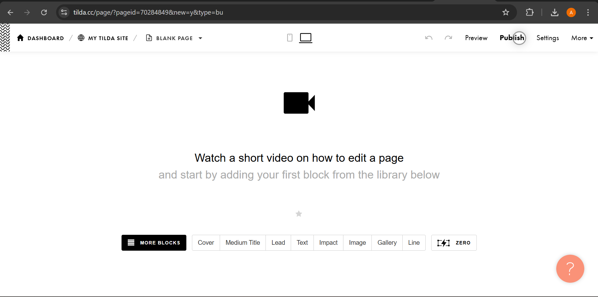 Tilda Website Builder
