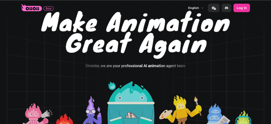 OiiOii.ai: Multi-Agent AI Animation Creator Dashboard – Viral Videos from Prompts