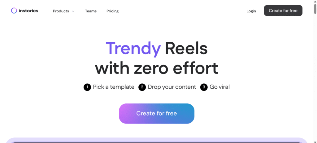 InStories AI: 60-Second Viral Story Maker for Instagram, TikTok, Facebook – Free Trial